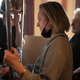 Elizabeth Moss on the set of The Handmaid's Tale season 5